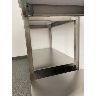 Stainless steel table medium