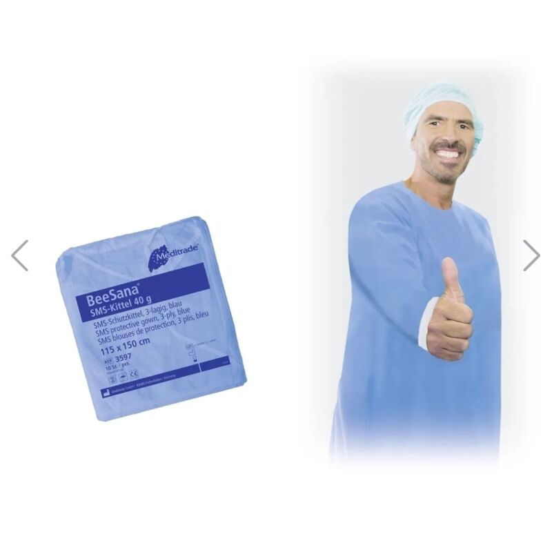 Einmal Kittel Einweg EN 14126