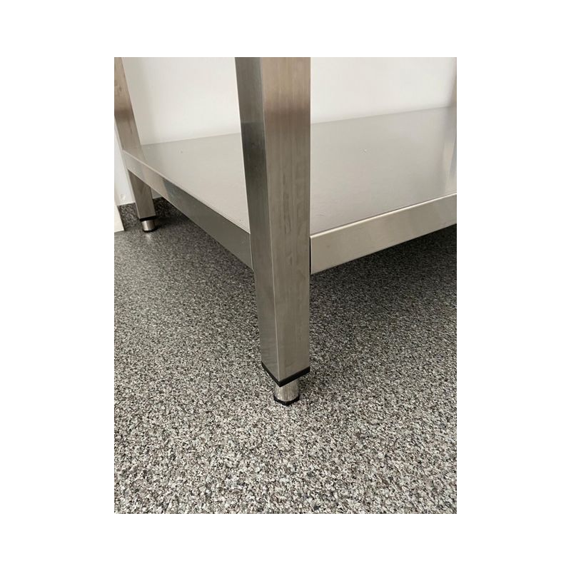 Stainless steel table large