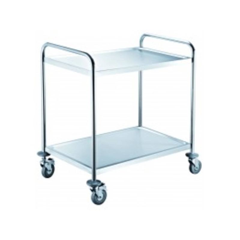 Trolley with 2 shelves